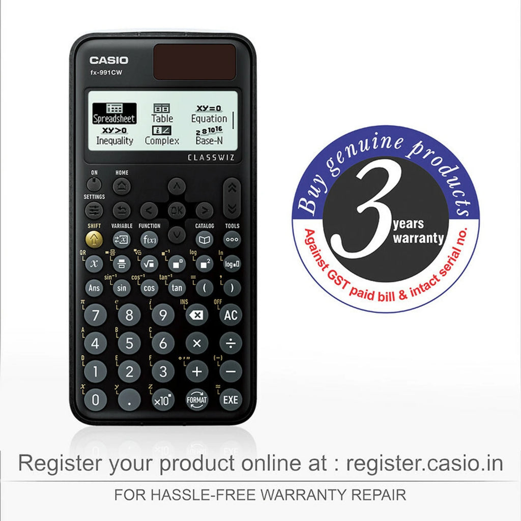 CASIO FX-991CW fx-991CW Scientific  Calculator (12 Digit)